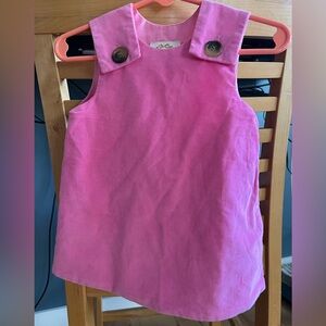 The Beaufort Bonnet Company Pink Corduroy Dress